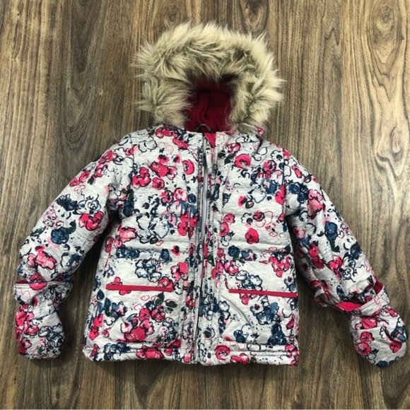 Nan? 2 Piece Floral Snow Suit 18M - Picture 3 of 10